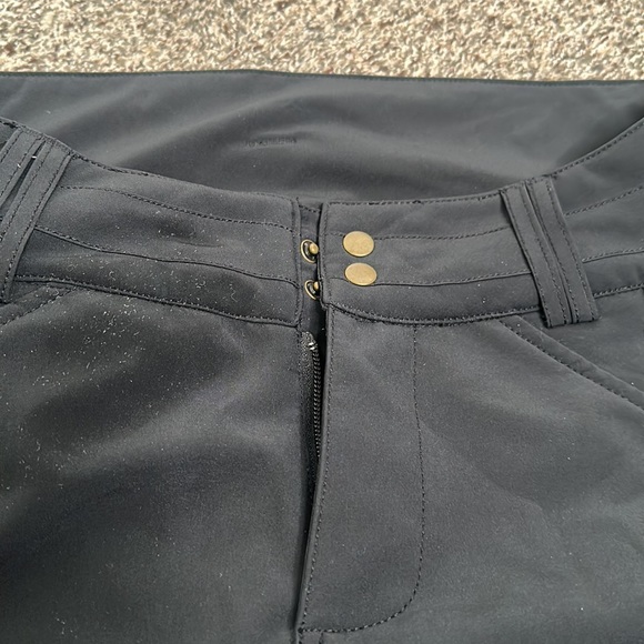 CONILS black snow ski pants water proof pants size 8-small ski snow pants - Picture 9 of 13